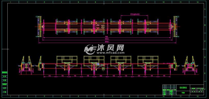 线束生产线平面图 - AutoCAD其他电气图纸下载