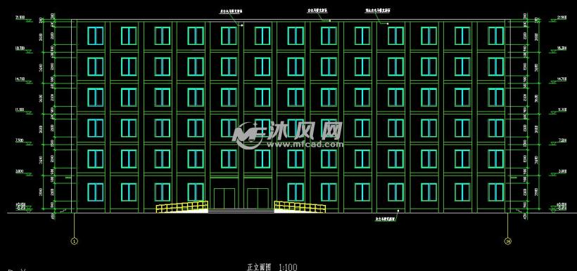 某六层学生公寓建筑结构设计计算书图