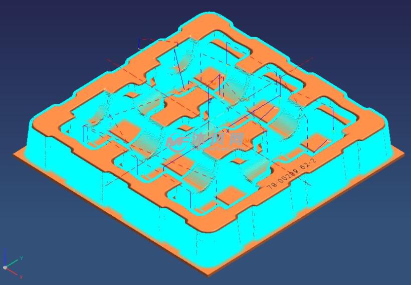 吸塑模加工编程 - UG生活用品类模型下载