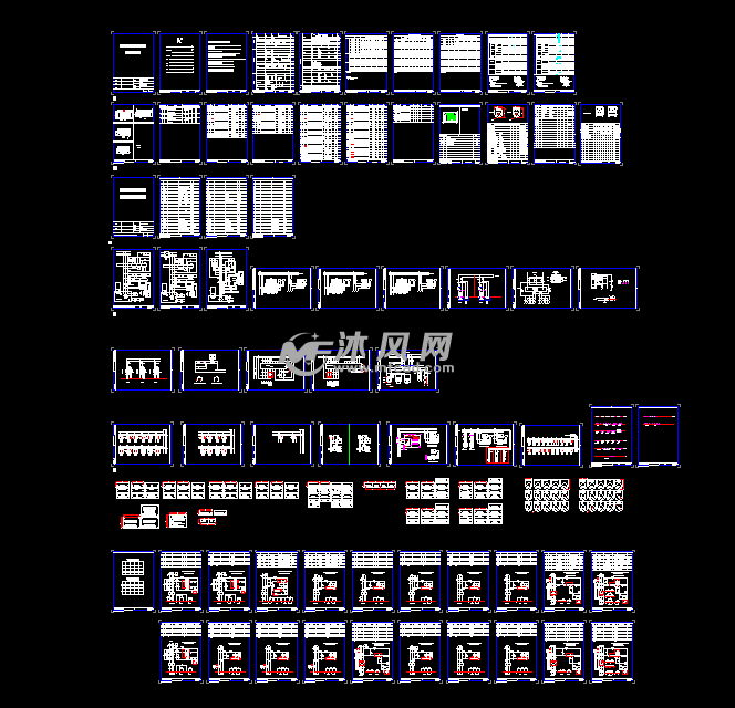 16500DWT散货船主配电板原理图 - AutoCAD