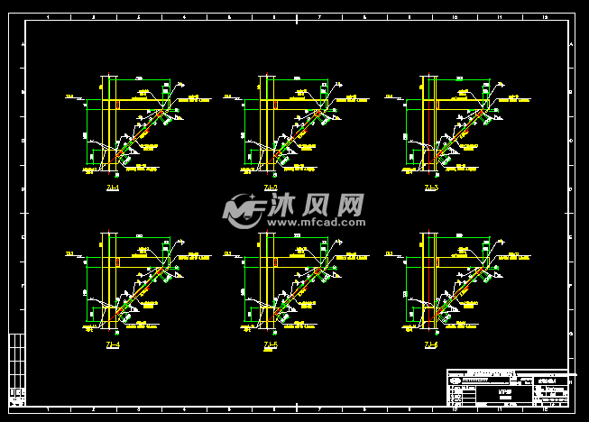 非常一套完整的钢结构厂房施工图纸