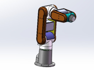 组装式四旋翼玩具飞机 - solidworks玩具公仔类