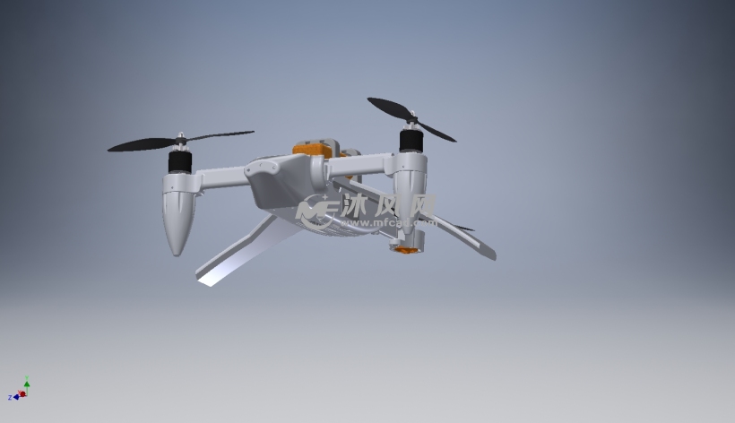 军事无人机设计模型