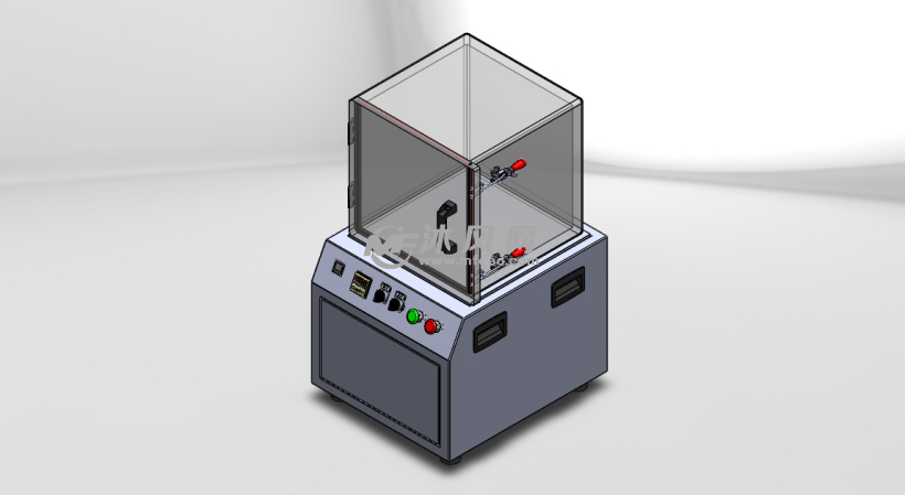 环境试验箱设计模型 - catia机械设备