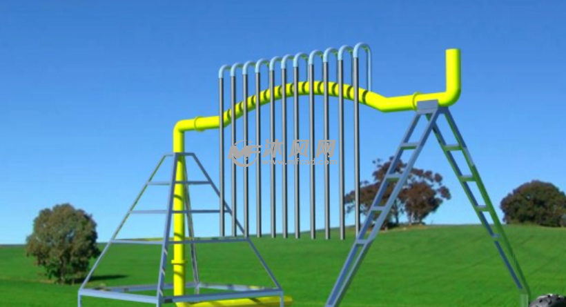 树木支点灌溉系统设计模型 - catia生活用品模型