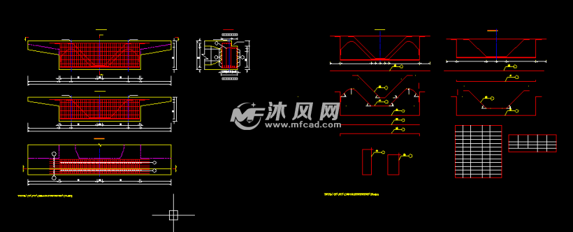 端横梁钢筋结构