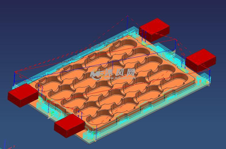 吸塑模编程 - UG生活用品类模型下载