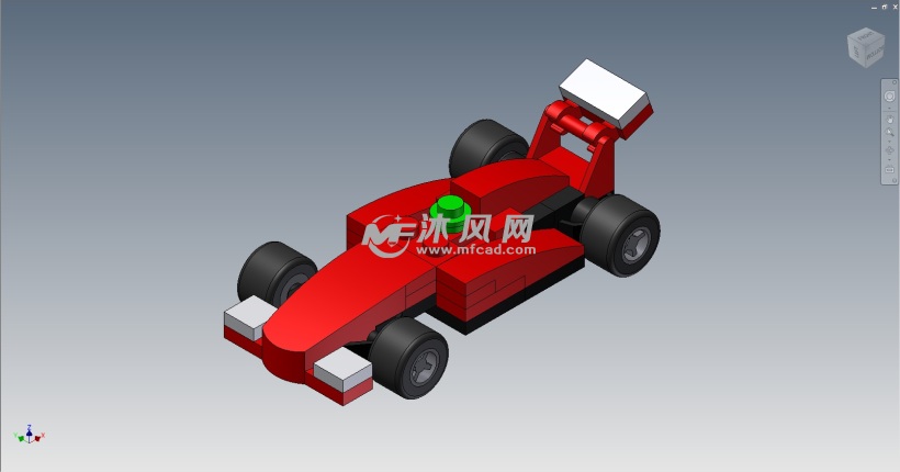 乐高拼图之玩具F1汽车模型 - inventor生活用品