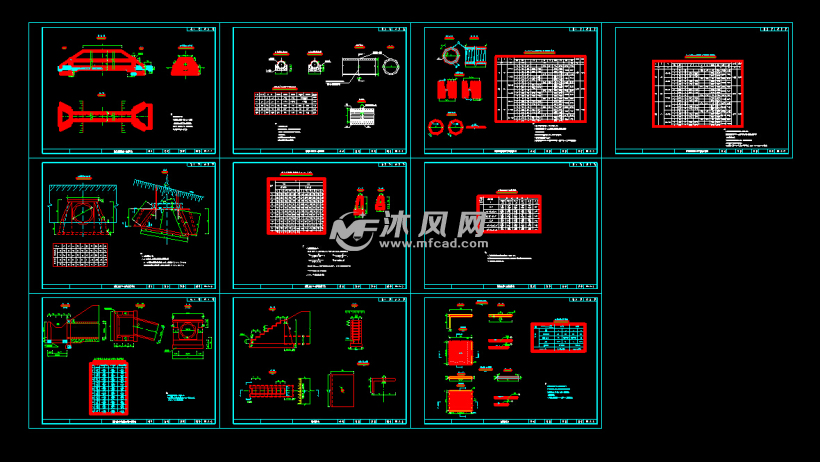 [湖南]圆管涵通用图 - 公路桥梁其他相关图纸下