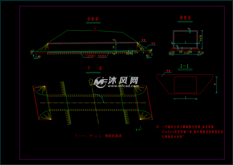 60 90 60m预应力混凝土v型连续刚构成套cad设计图纸