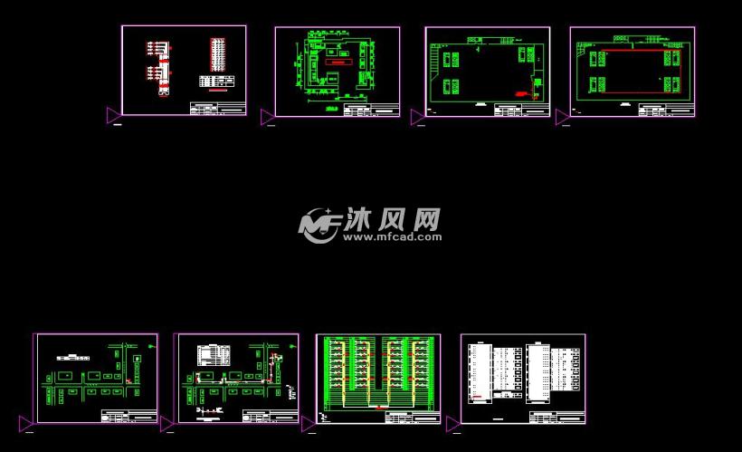中国移动公司光纤入户FTTH竣工图 - AutoCAD
