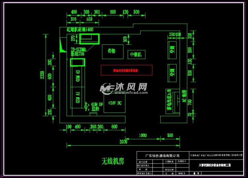 中国移动公司光纤入户FTTH竣工图 - AutoCAD