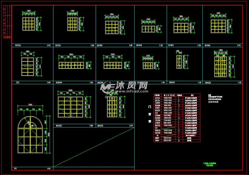 一套带地下室的别墅建筑cad设计图纸