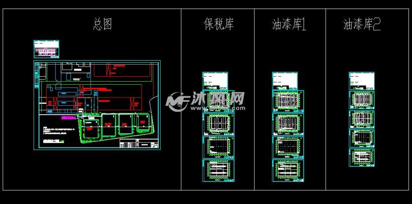 危险品仓库消防报警电气施工设计图