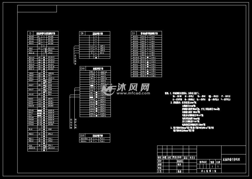 直流屏接线图和原理图及布置图