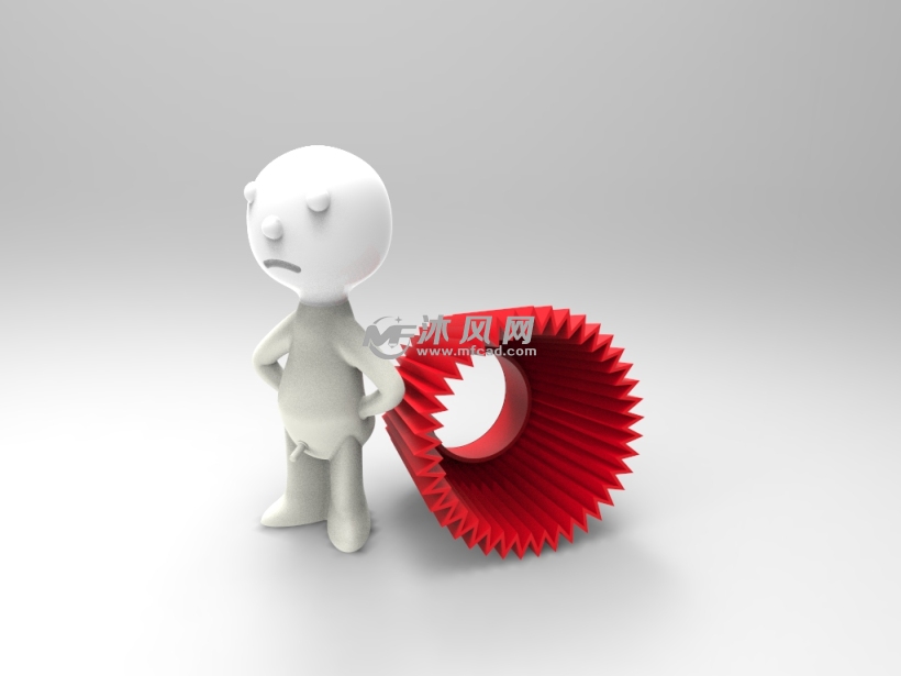 创意人形灯设计模型 - solidworks生活用品类模型下载 ...