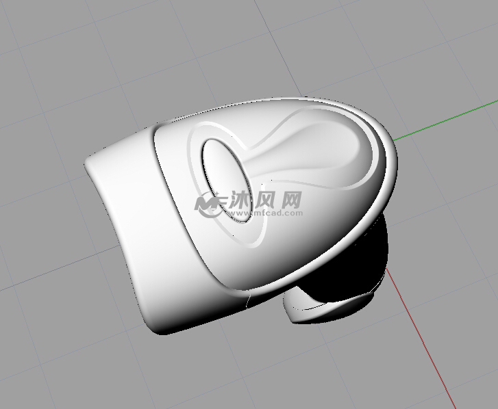 条形码扫描仪LS 2208 - solidworks生活用品类