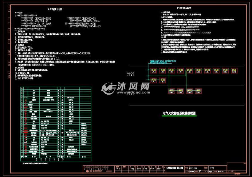 住宅楼两层地下室战时人防电气施工图纸 - Aut