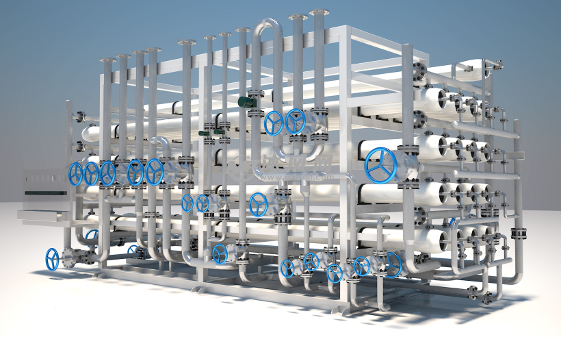 石油化工工厂管道设计模型