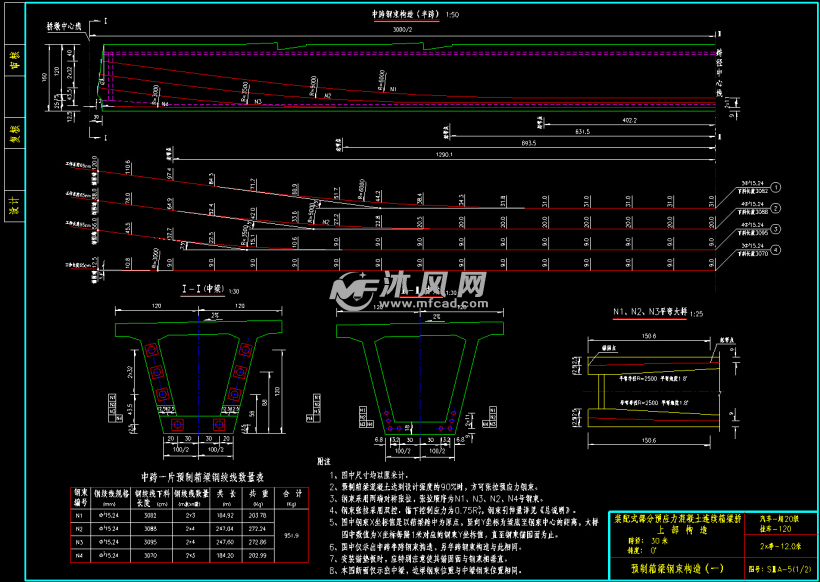 公路桥涵通用图 - 桥梁工程图纸下载 - 沐风图纸