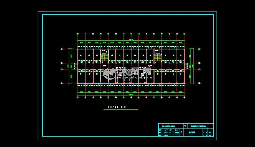 某宿舍楼建筑设计施工图