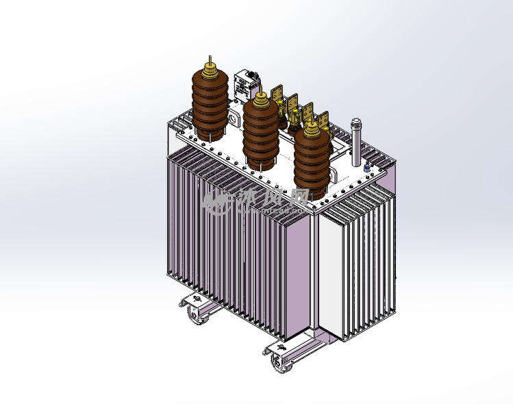 三相变压器整体结构