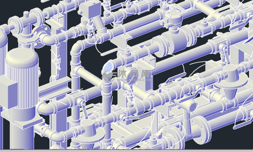 俄罗斯石油化工管道设计模型
