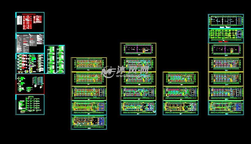 医院加速器机房及肿瘤病房楼电气图 - 公共建筑