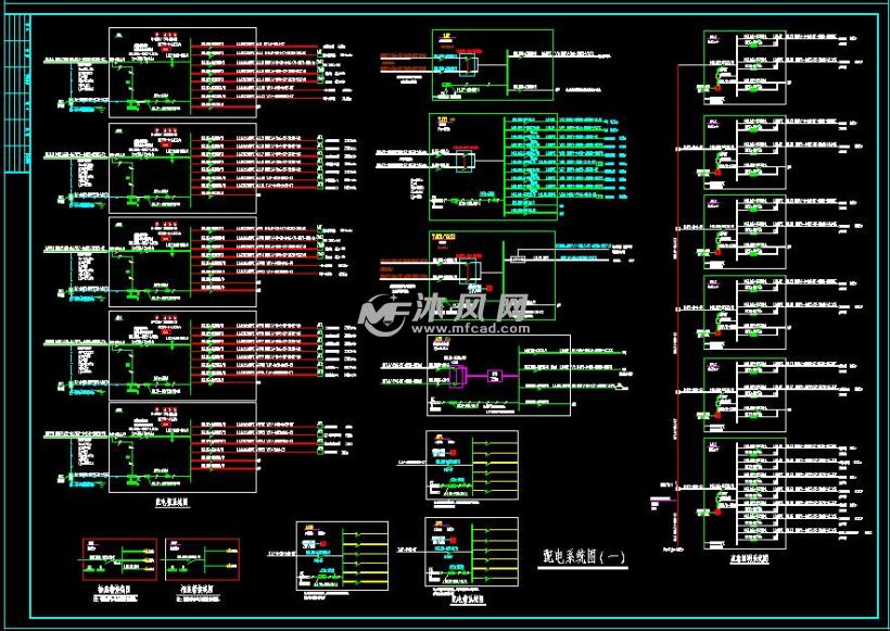 医院加速器机房及肿瘤病房楼电气图 - 公共建筑
