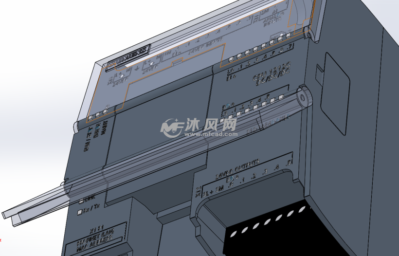 西门子可编程控制器数控模块 - solidworks电气
