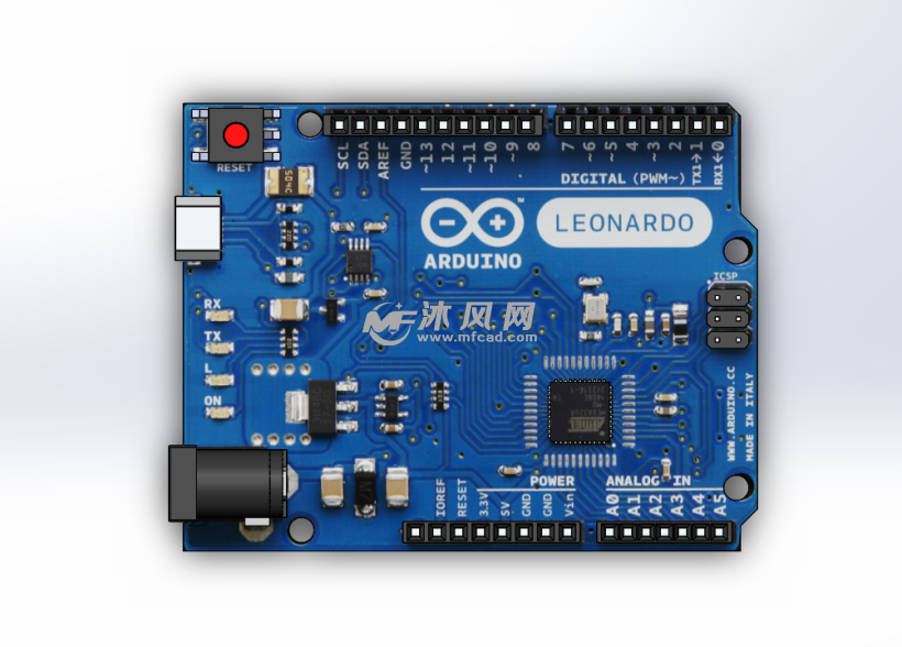 arduinoleonardo,arduinoide arduino leonardo处理器芯片设计模型