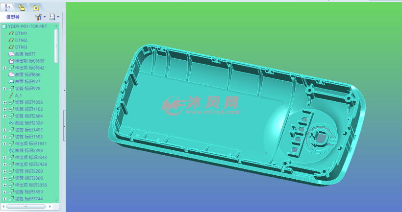 充电宝详细结构已开模的产品图