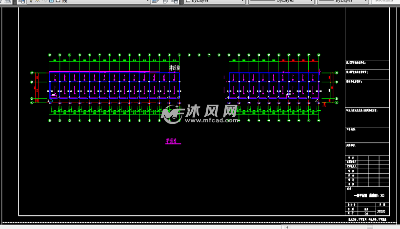 7套养猪场cad设计图 - cad农业建筑图纸下载,免费农业