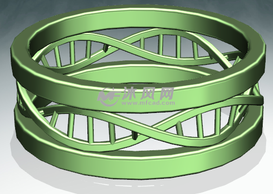 有点意思戒指 - UG小五金模型下载