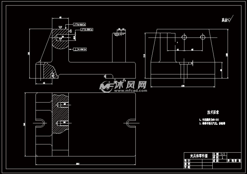 铣拨叉齿顶面铣床工艺及夹具设计