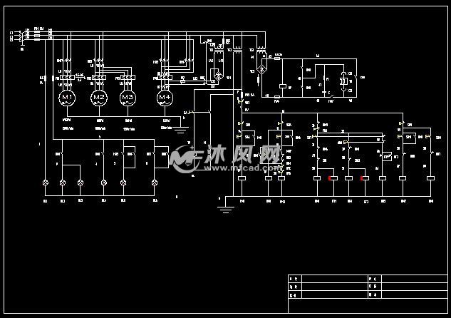 机械手电气控制课程设计 - 电气控制原理图纸