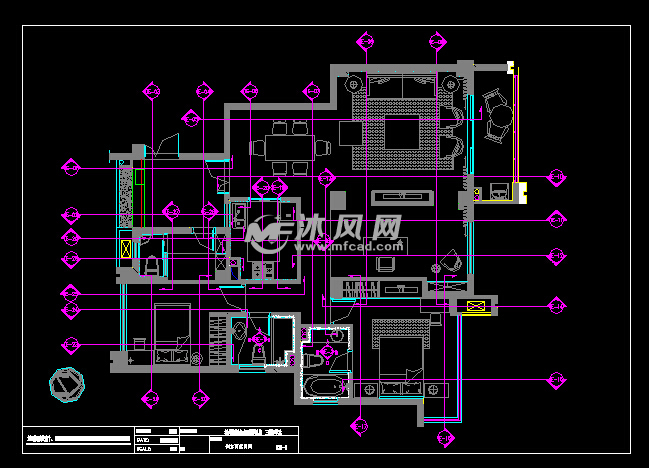剖立面索引图