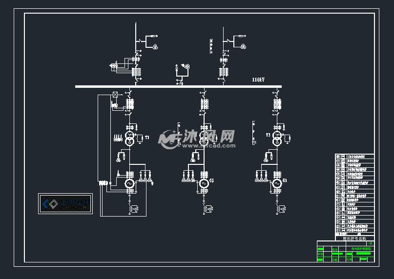 火电厂设计全套资料设计图纸 - autocad工业建筑电气