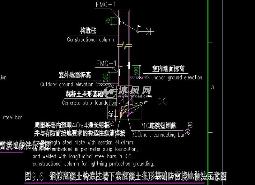 电气专业防雷接地详细做法 - AutoCAD电气原理