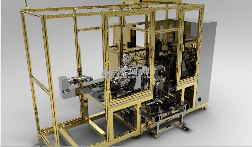 曲轴后油封压装机设计 - solidworks机械设备模