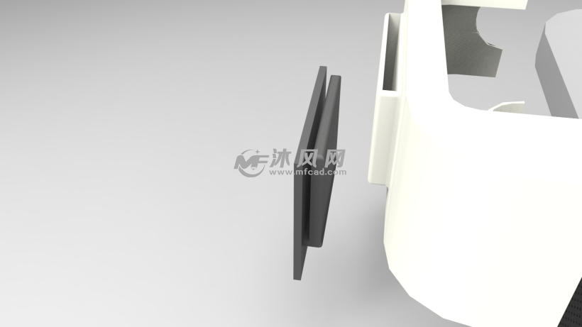 洗面奶挤出装置 - ProE生活用品类模型下载