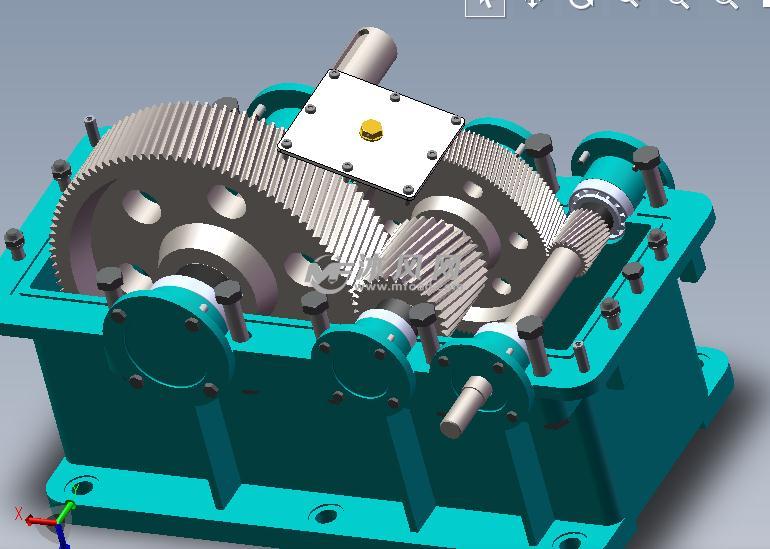二级圆柱齿轮减速器设计(机设课设优秀作品) -