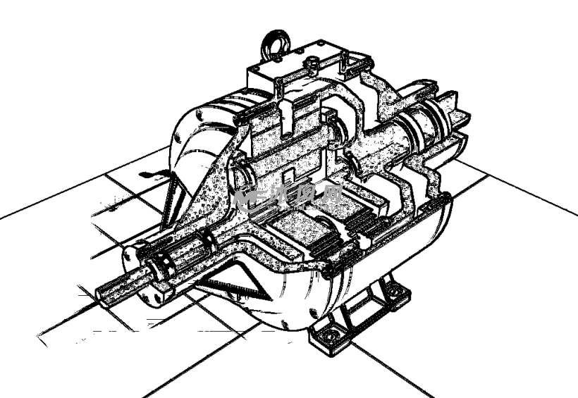solidworks模型 机械设计类 传动件和减速器类
