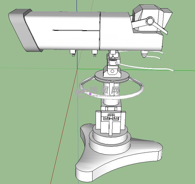 电视摄像机影棚摄像机的SU模型 - sketchup道