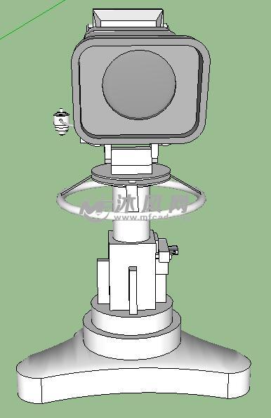 电视摄像机影棚摄像机的SU模型 - sketchup道