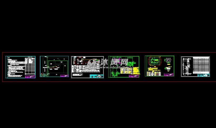 箱式变电站接地设计套图 - AutoCAD电气原理图