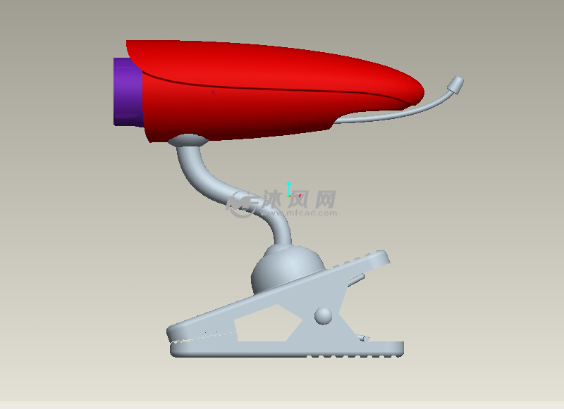 视频头设计 - ProE电脑周边类模型下载