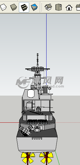 美国提康德罗加级巡洋舰2