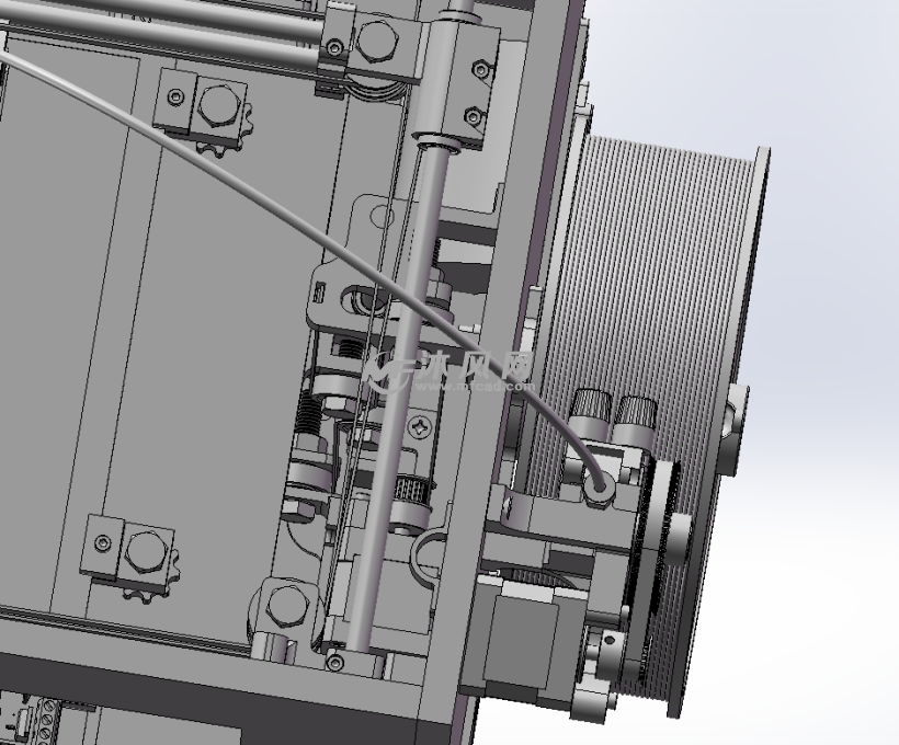 3D打印机结构设计SW模型 - solidworks机械设