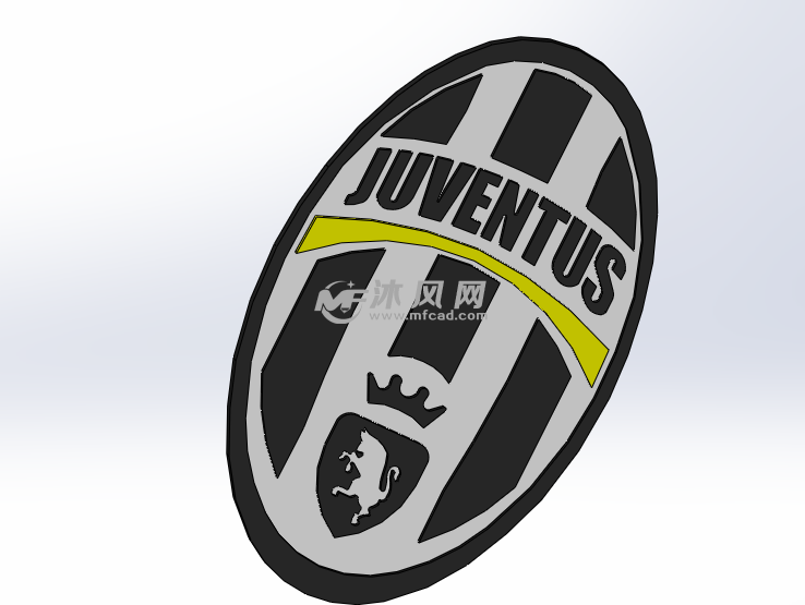 体育运动尤文图斯队标广告商标设计